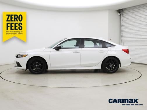 White 2024 Honda Civic Sport
