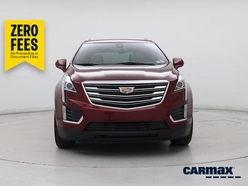 Red 2017 Cadillac XT5 Luxury