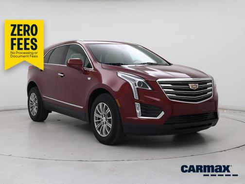 Red 2017 Cadillac XT5 Luxury