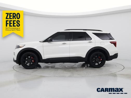 White 2022 Ford Explorer ST