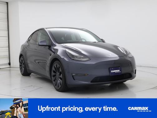 Gray 2022 Tesla Model Y Performance