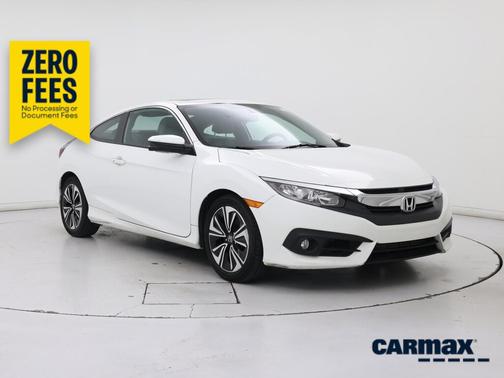 White 2016 Honda Civic EX-T