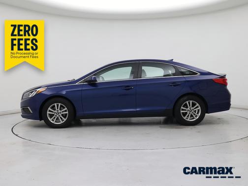 Blue 2017 Hyundai SONATA SE