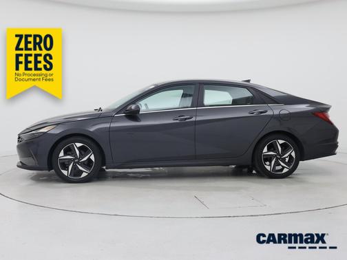 Gray 2023 Hyundai ELANTRA Limited