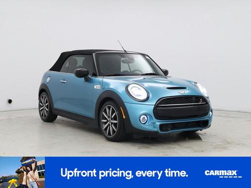 Blue 2020 MINI Convertible S