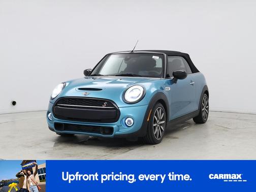 Blue 2020 MINI Convertible S