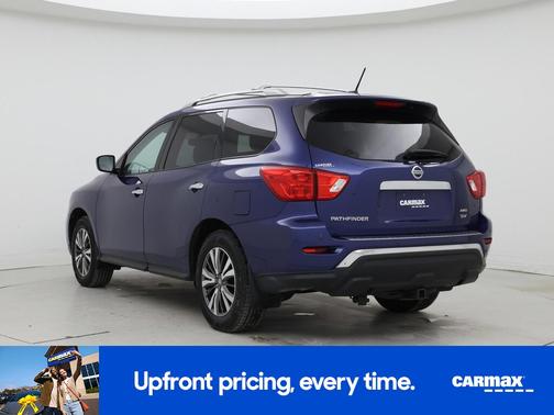 Blue 2017 Nissan Pathfinder SV