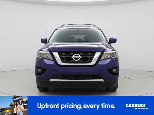Blue 2017 Nissan Pathfinder SV
