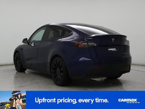 Blue 2022 Tesla Model Y Performance
