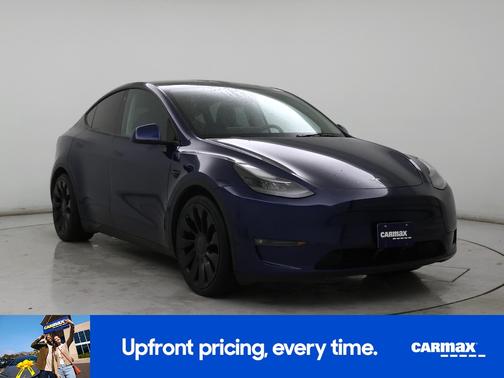 Blue 2022 Tesla Model Y Performance