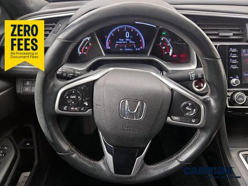 White 2019 Honda Civic Sport