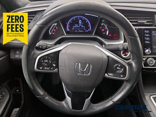 White 2019 Honda Civic Sport
