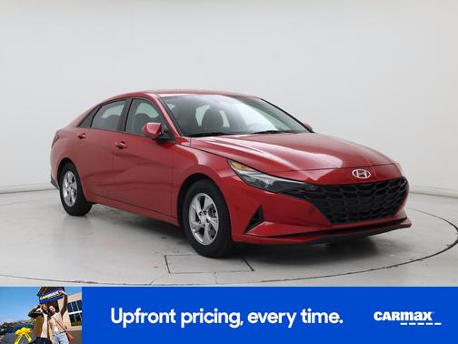 Red 2021 Hyundai ELANTRA SE