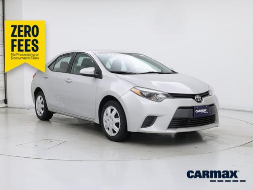 Silver 2015 Toyota Corolla LE