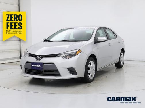 Silver 2015 Toyota Corolla LE