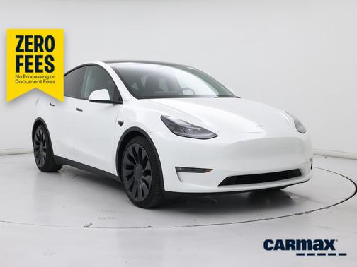 White 2022 Tesla Model Y Performance