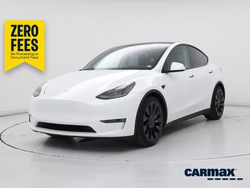 White 2022 Tesla Model Y Performance