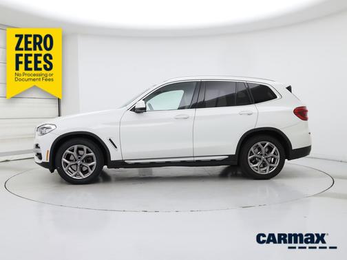 White 2021 BMW X3 sDrive30i