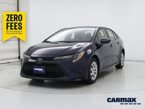 Blue 2020 Toyota Corolla LE