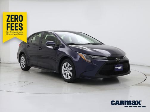 Blue 2020 Toyota Corolla LE