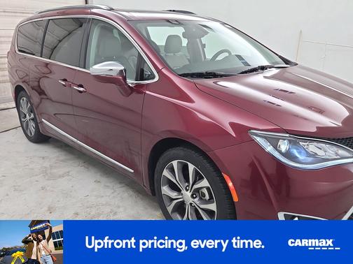 Red 2017 Chrysler Pacifica Limited