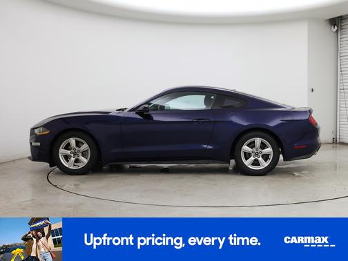 Blue 2018 Ford Mustang Ecoboost