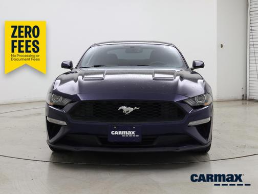 Blue 2018 Ford Mustang Ecoboost