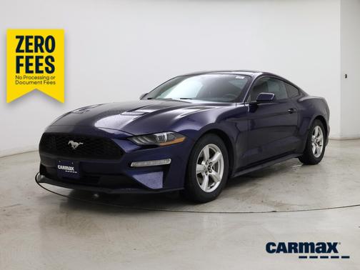 Blue 2018 Ford Mustang Ecoboost