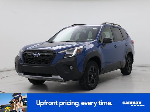 Blue 2022 Subaru Forester Wilderness