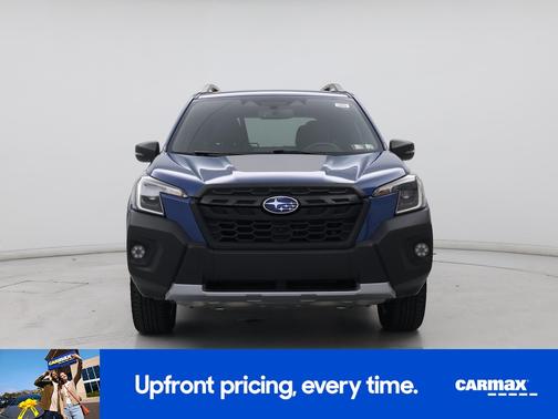 Blue 2022 Subaru Forester Wilderness