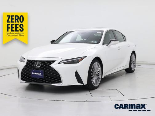 White 2023 Lexus IS 300