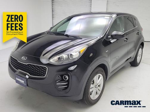 Black 2017 Kia Sportage LX