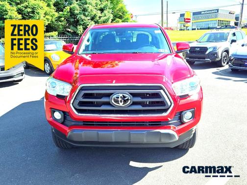Red 2022 Toyota Tacoma SR5