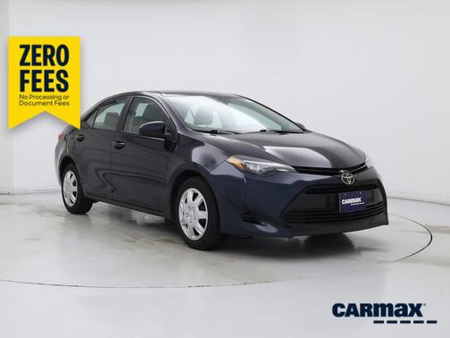Blue 2018 Toyota Corolla LE