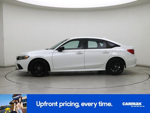 White 2023 Honda Civic Sport