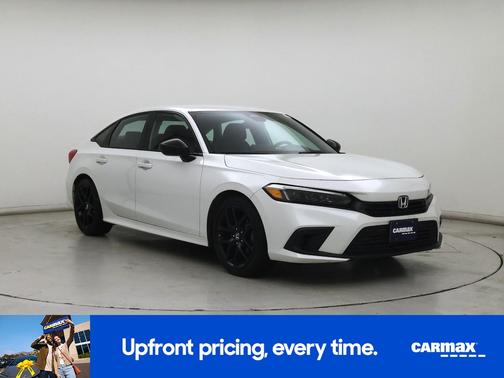 White 2023 Honda Civic Sport