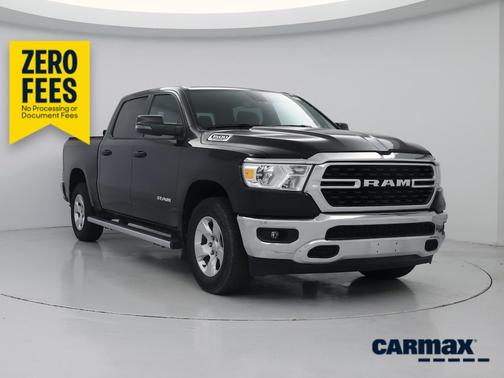 Black 2023 RAM 1500 Bighorn