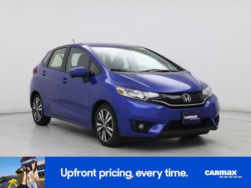 Blue 2017 Honda Fit EX