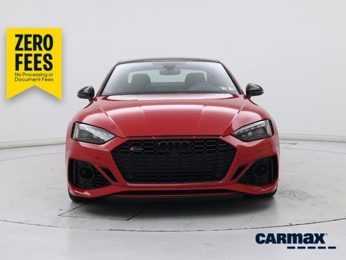 Red 2021 Audi RS 5