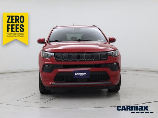 Red 2022 Jeep Compass Red Edition