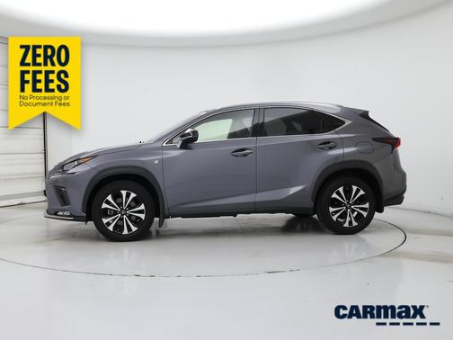 Gray 2020 Lexus NX 300 F-Sport