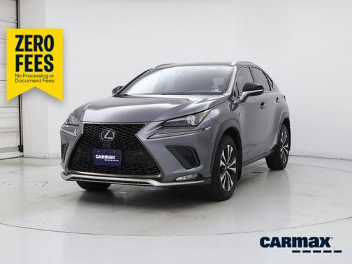 Gray 2020 Lexus NX 300 F-Sport