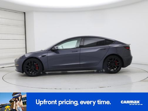 Gray 2023 Tesla Model 3 Performance