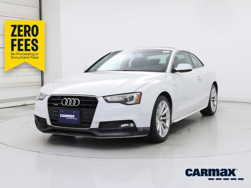 White 2015 Audi A5 Premium Plus
