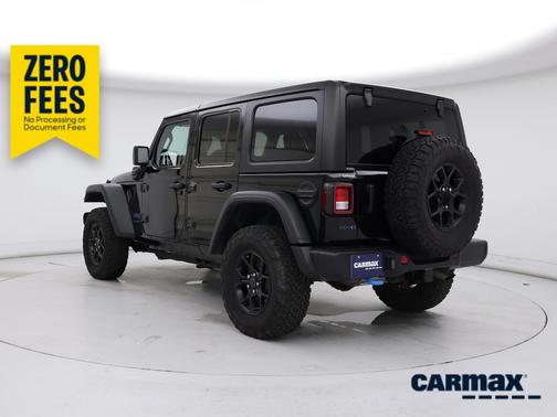 Black 2024 Jeep Wrangler 4xe Willy's