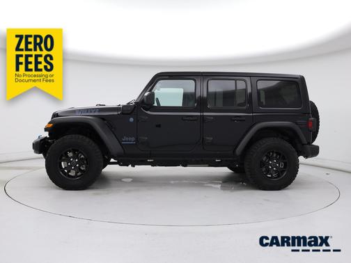 Black 2024 Jeep Wrangler 4xe Willy's