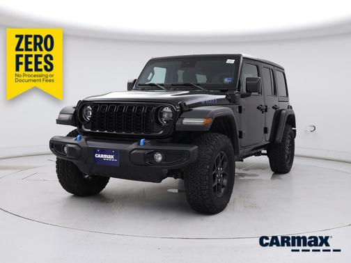 Black 2024 Jeep Wrangler 4xe Willy's