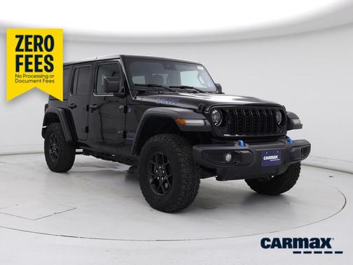 Black 2024 Jeep Wrangler 4xe Willy's