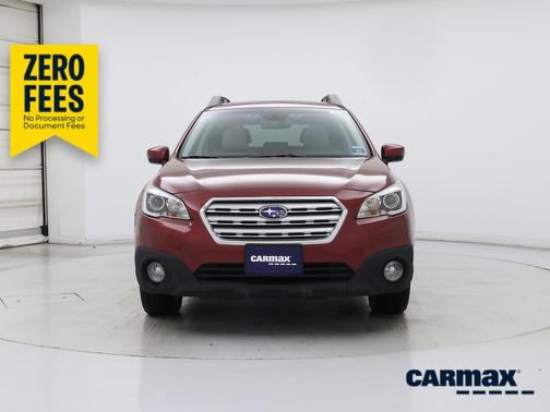 Red 2017 Subaru Outback 2.5I Limited