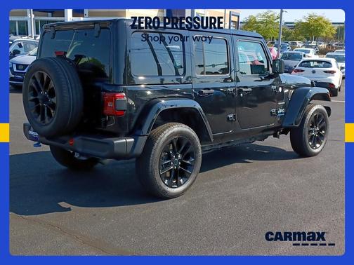 Black 2024 Jeep Wrangler 4xe Sahara